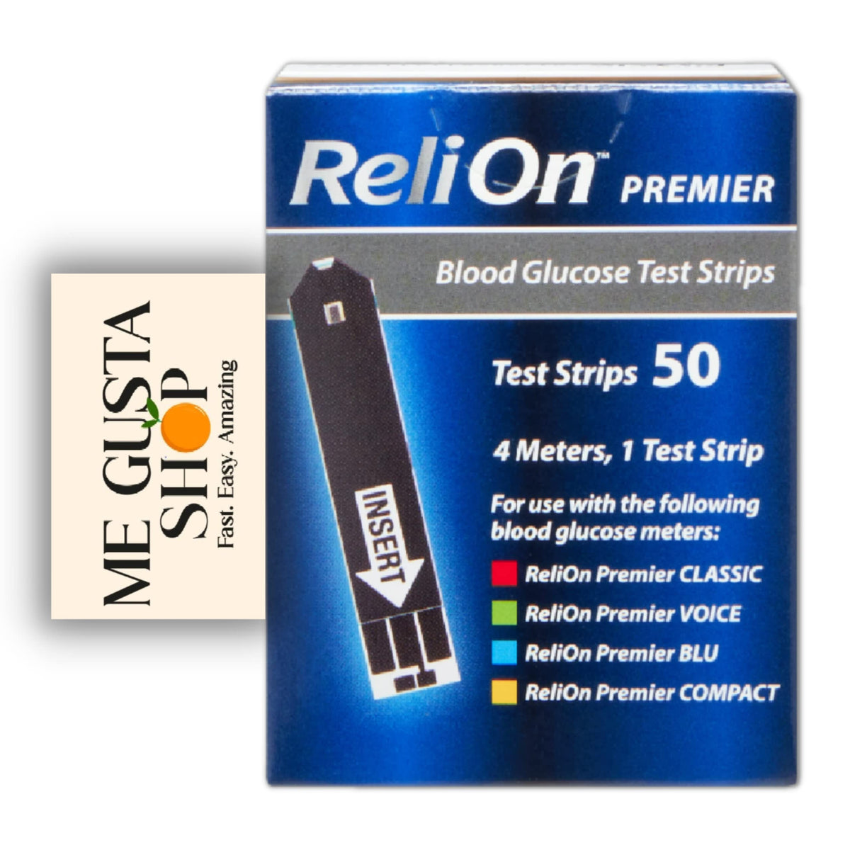 Blood Glucose Test Strips 50 Count L684