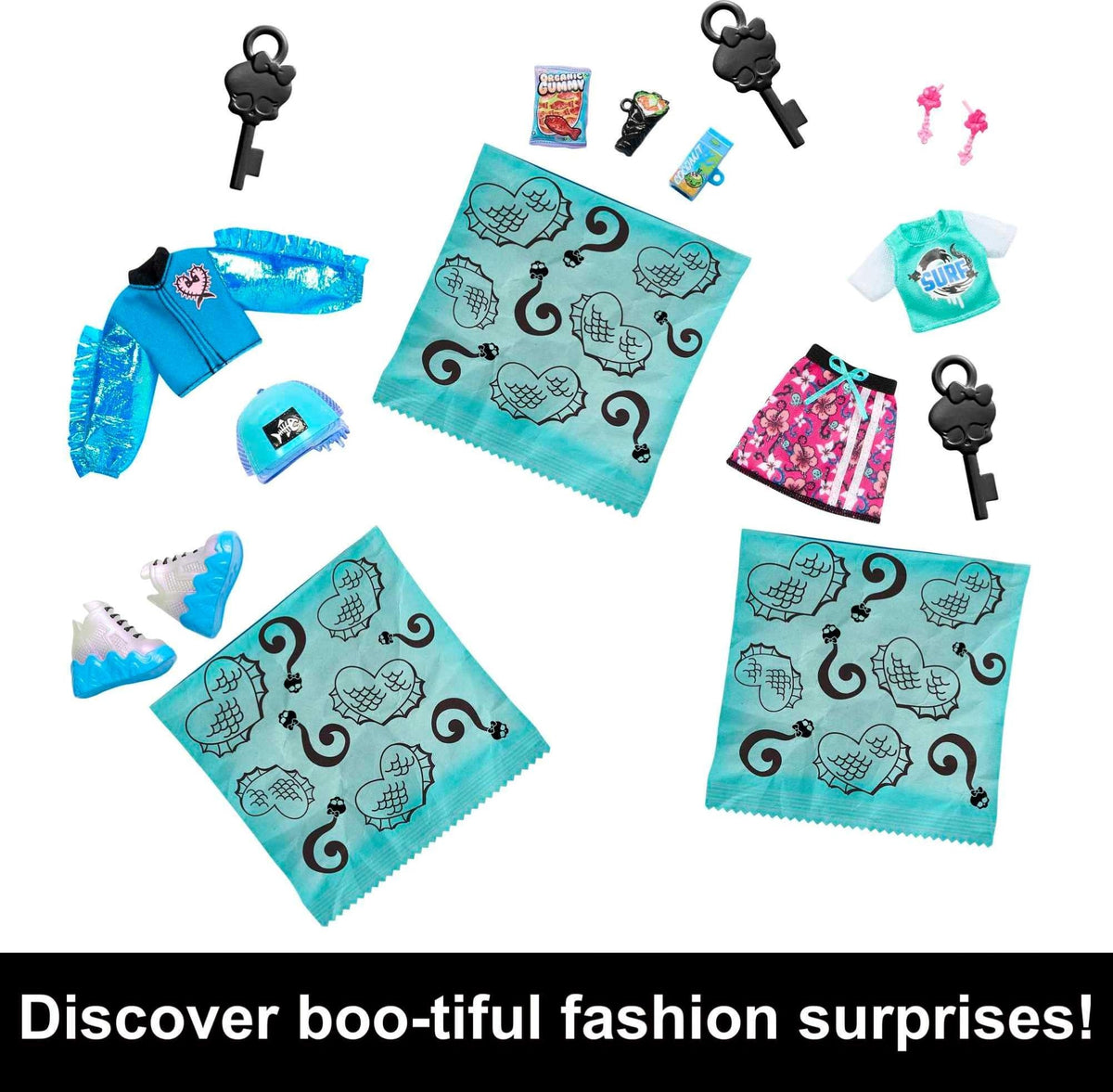 Doll & Clothes Accessories Set with Dress-Up Locker F425