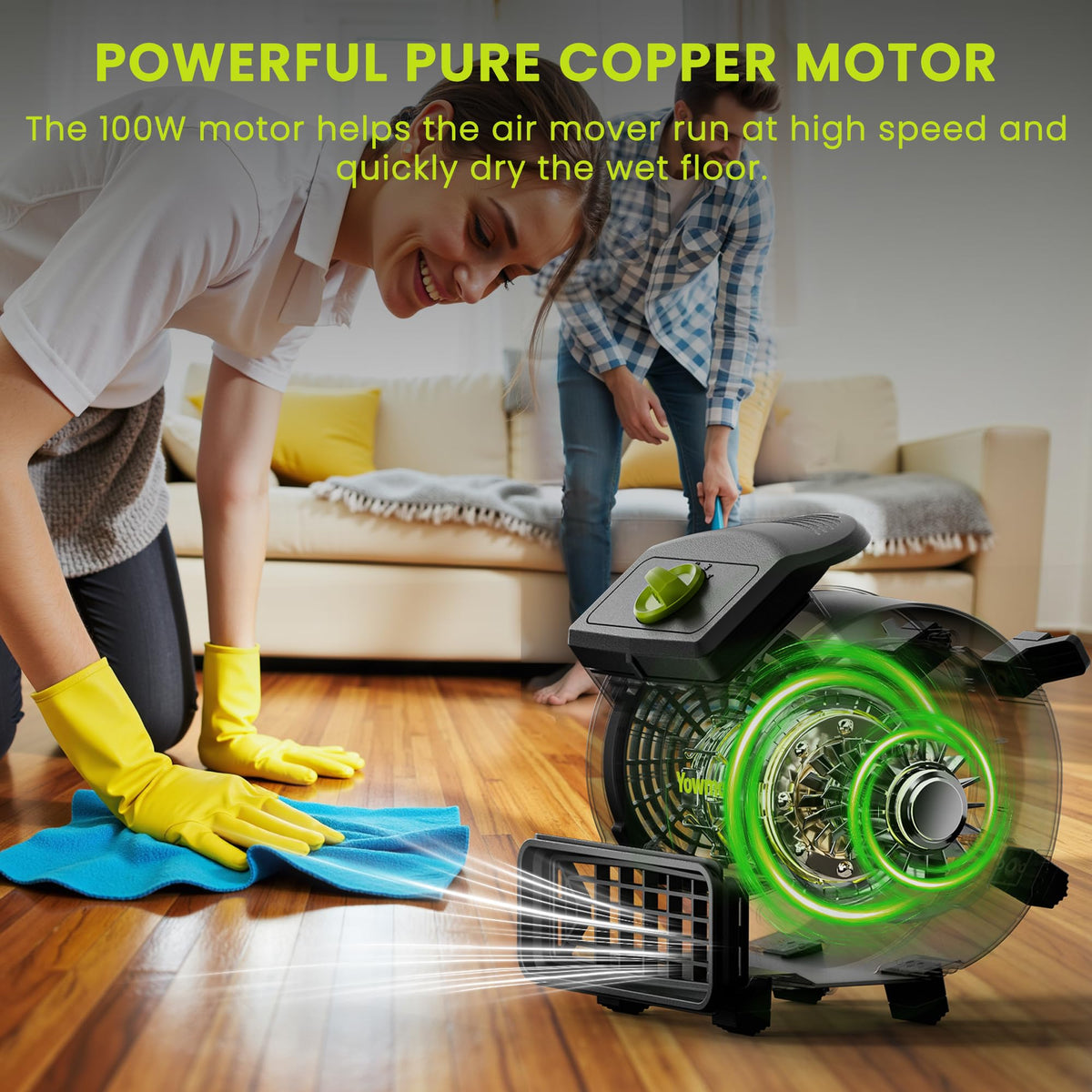 550 CFM Floor Dryer Blower Fan Z507