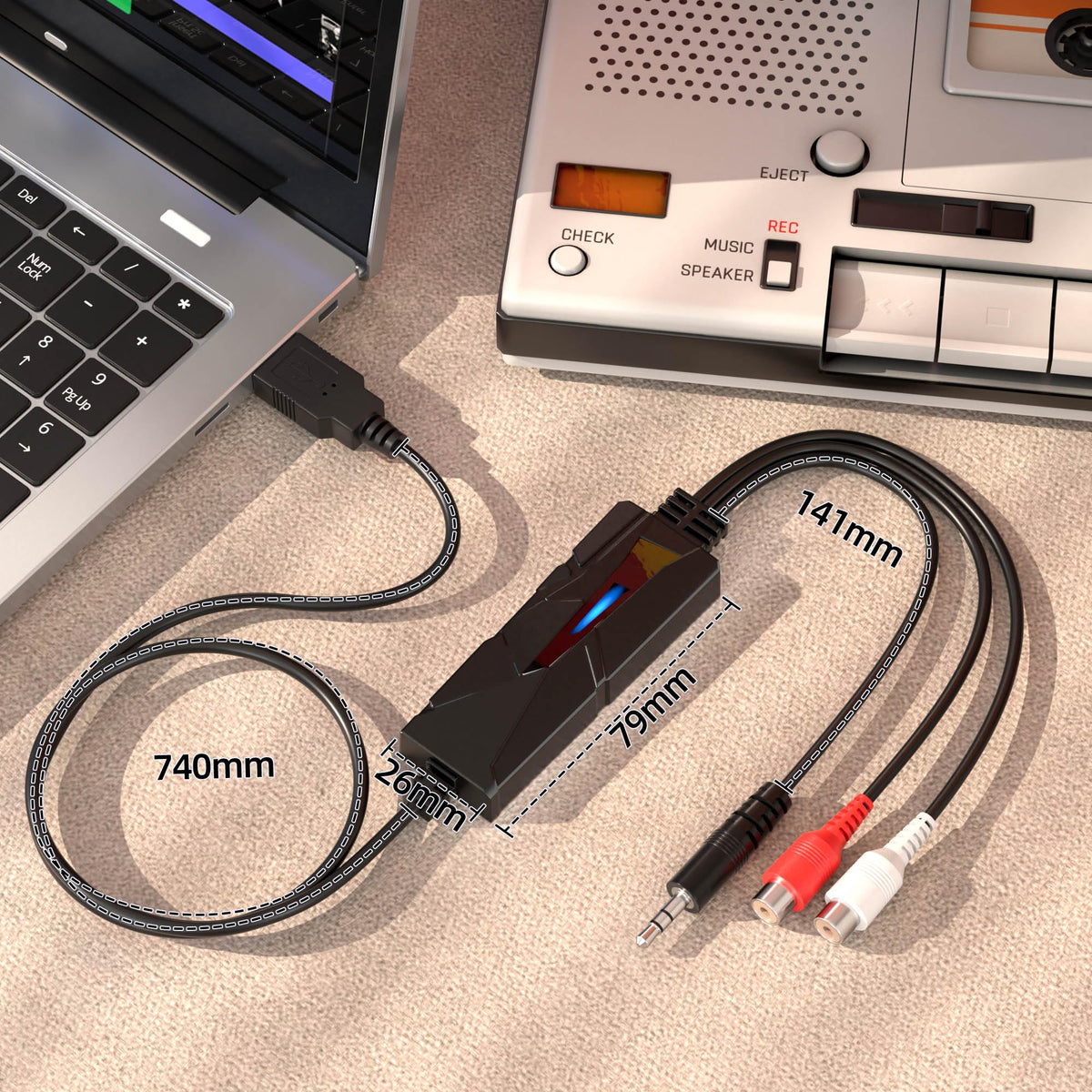 USB Audio Capture Card S289