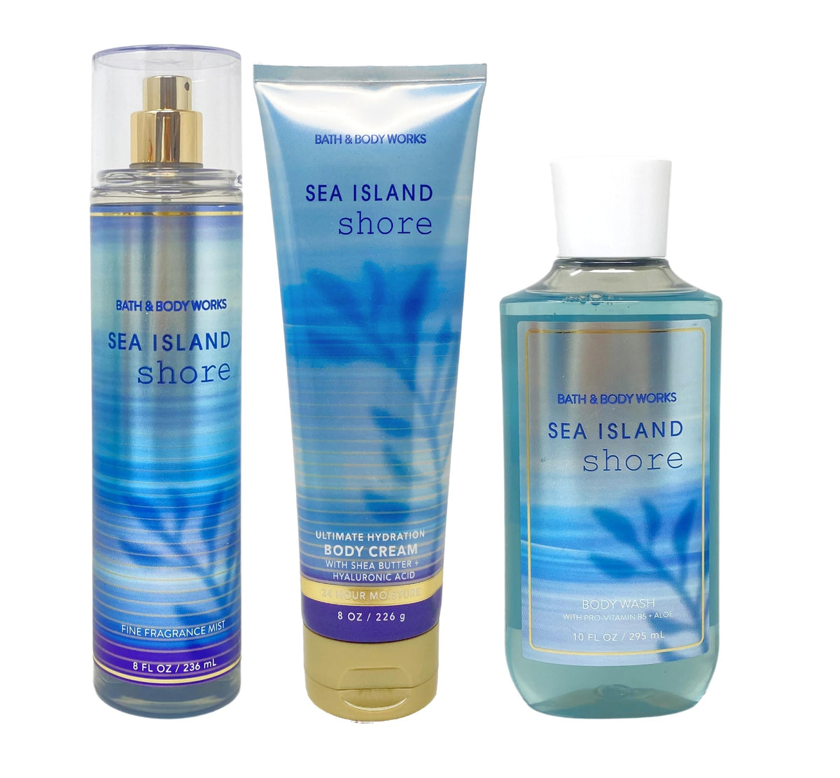 8oz Fine Fragrance Mist, 10oz Shower Gel and 8oz Body Cream 3-Piece Bath and Body Bundle B917522