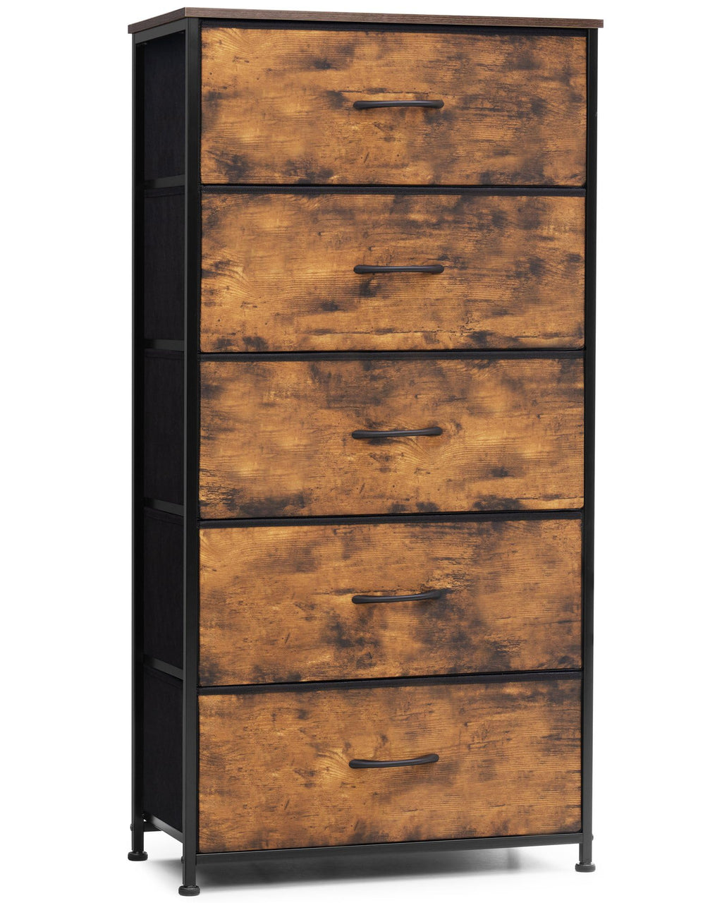 5 Drawer Fabric Dresser W967