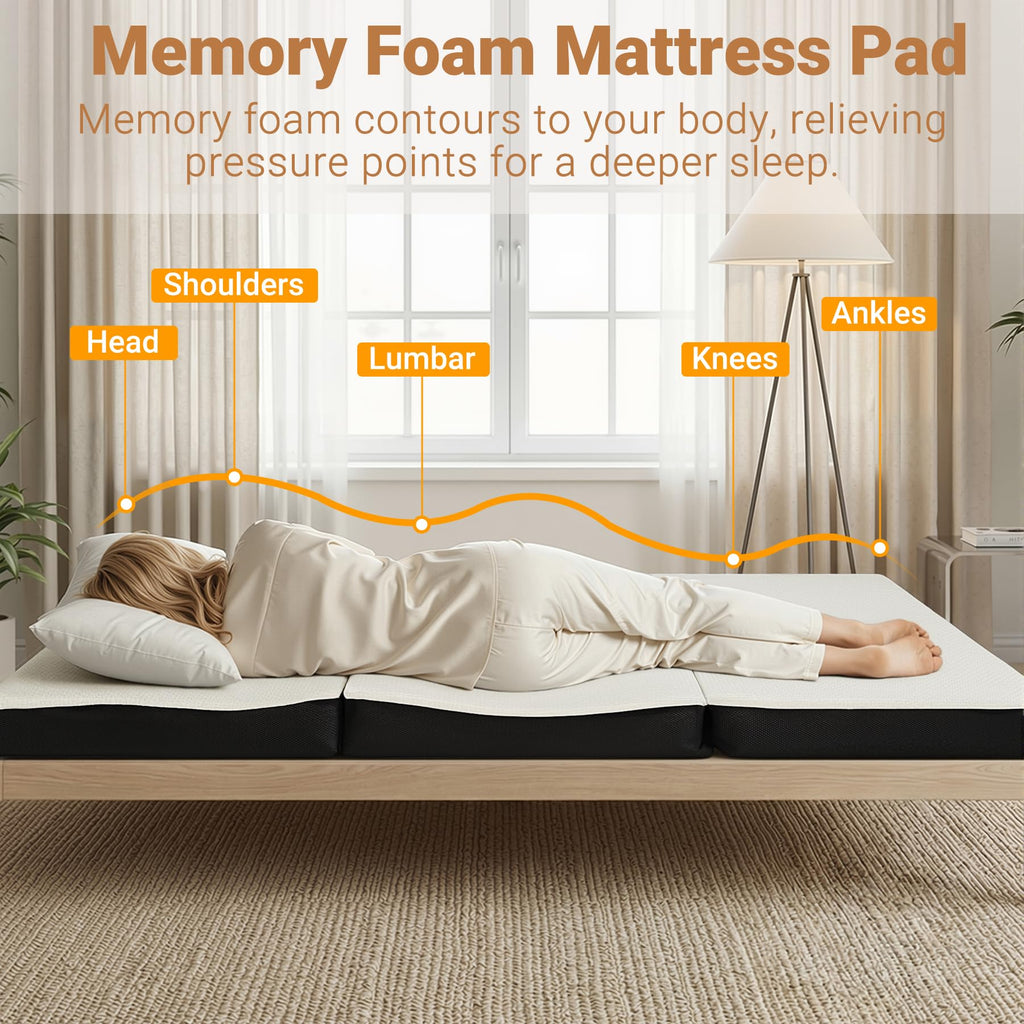 Foldable Twin Memory Foam Mattress N3838
