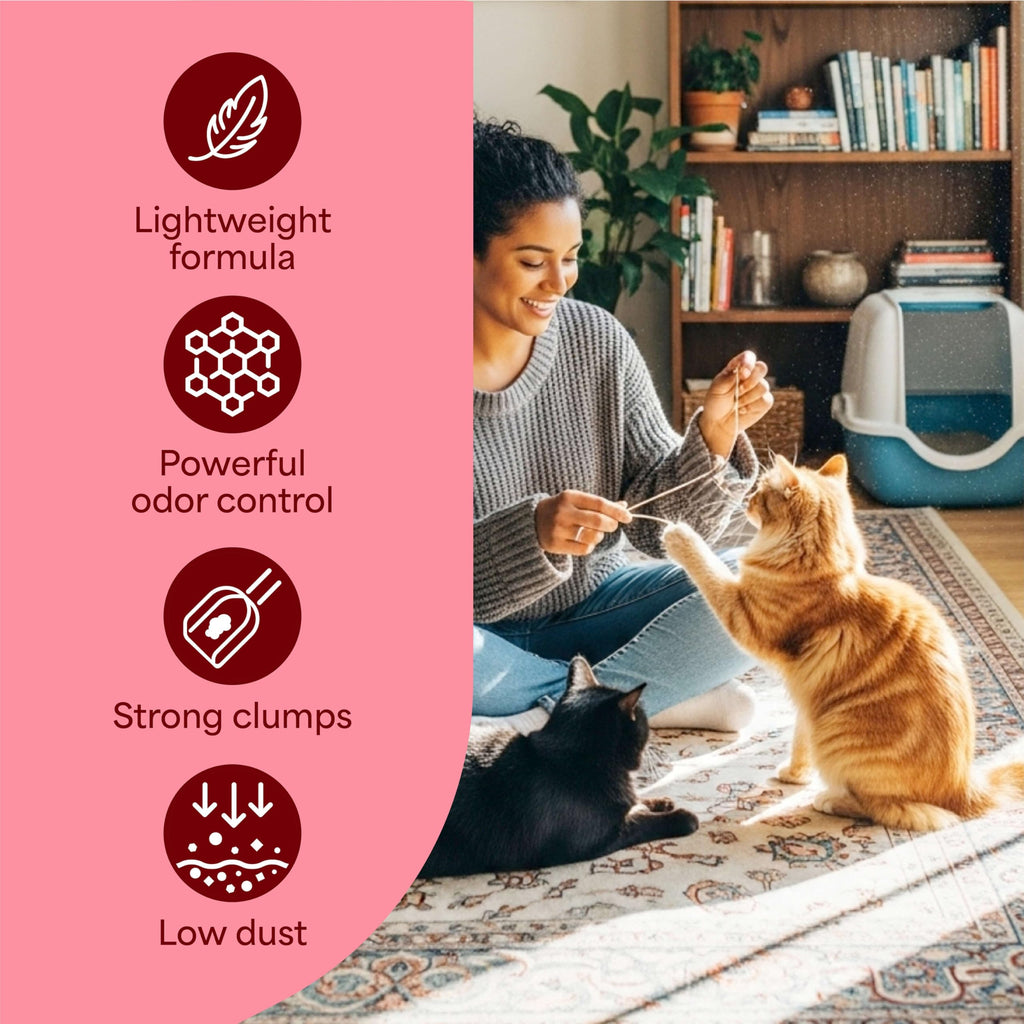 Light Weight Clumping Litter 11.5 lb. 2Pk Y432