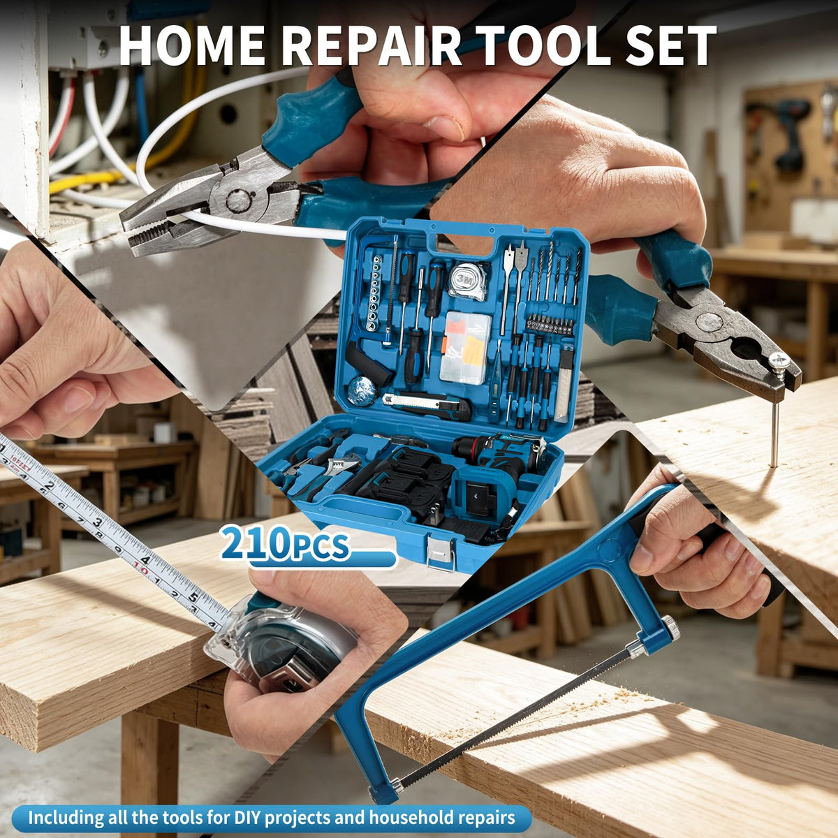 21V Cordless Brushless Drill Driver Combo Kit with 2x2.0Ah Battery E65237