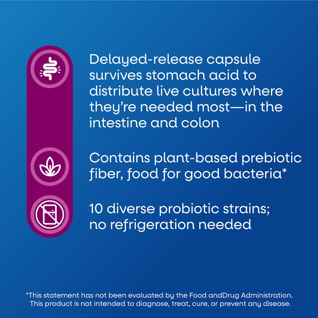 Pre+Probiotic 50B CFU 30ct M345810