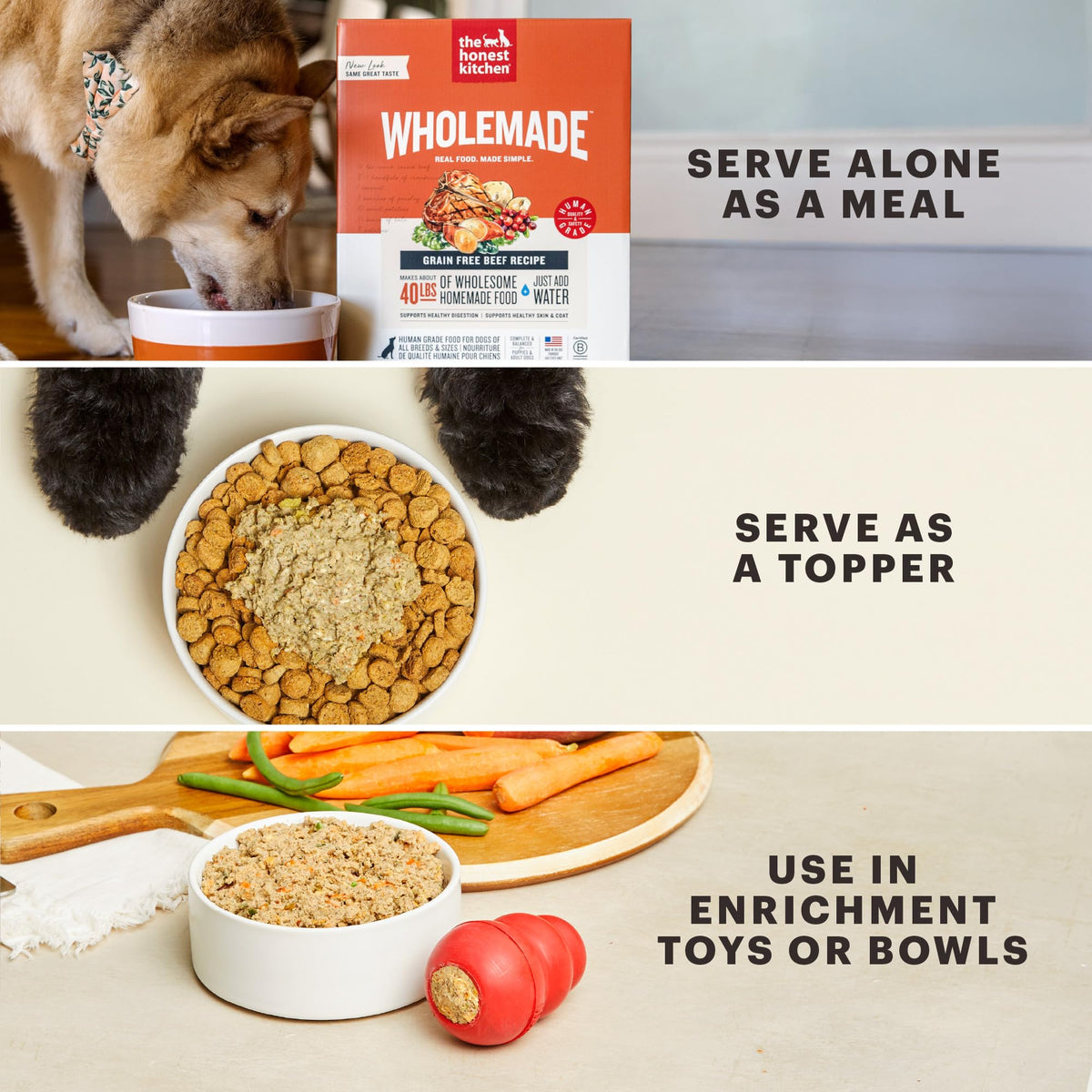Whole Grain Chicken Recipe Dehydrated Dog Food 10 lb Q413