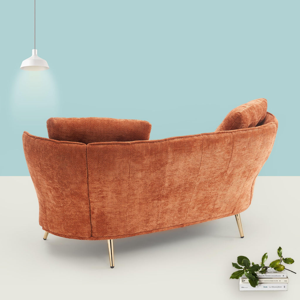 Tufted Velvet Two Seater Sofa G544