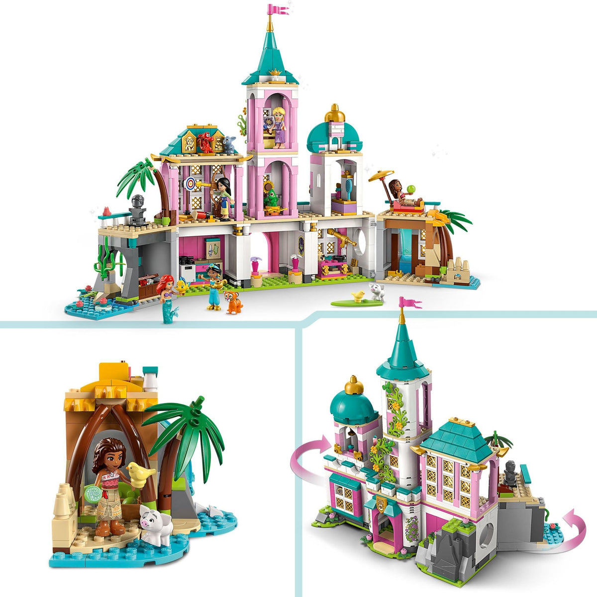 Disney Princess Castle & Royal Pets Building Set M9048