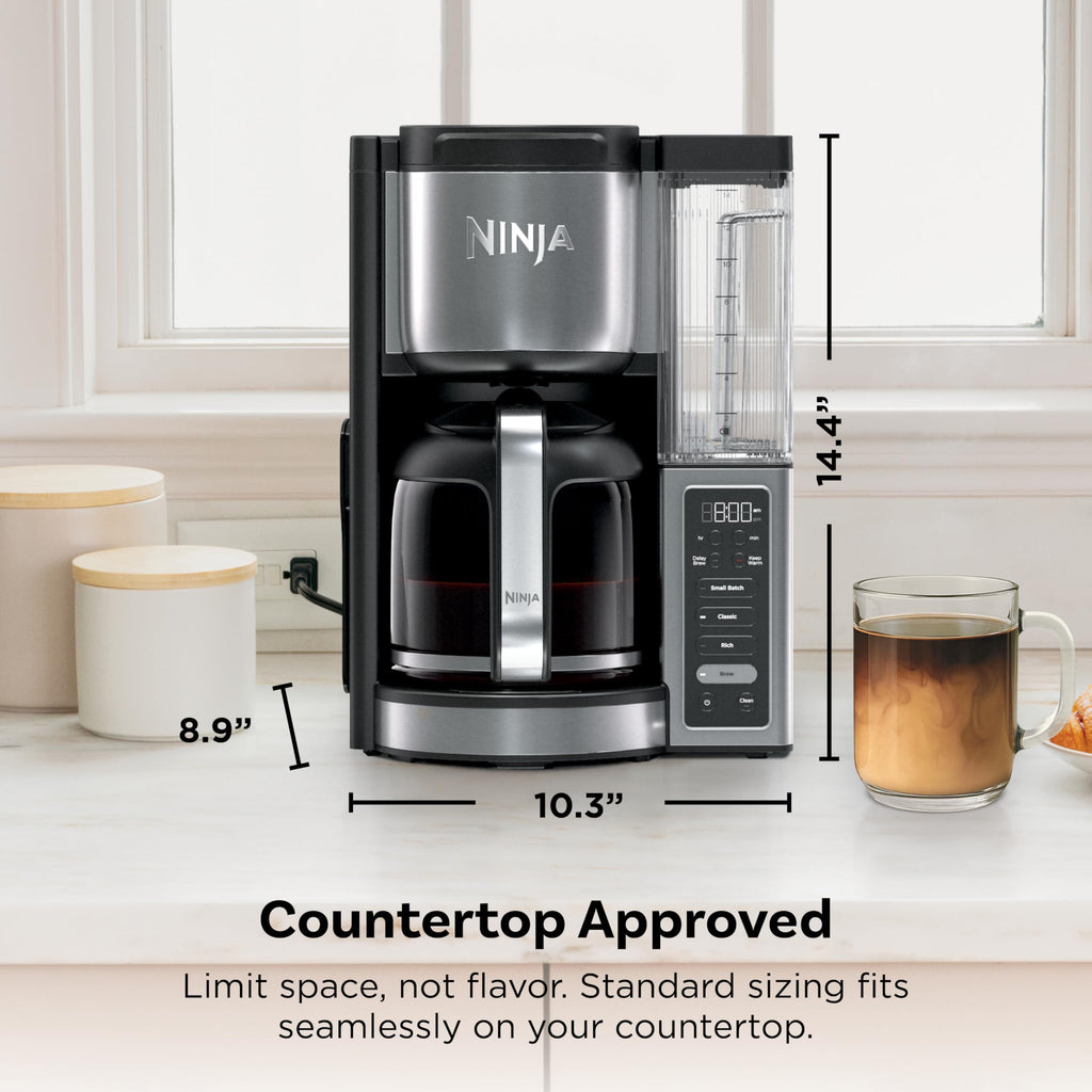 14 Cup Glass Carafe Stainless Steel Coffee Maker Q42399