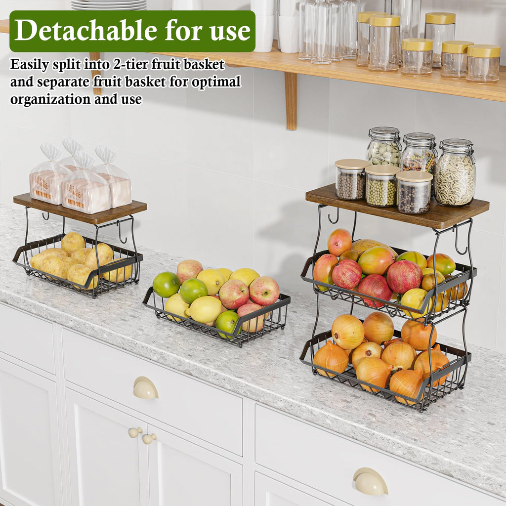3-Tier Fruit Basket J84491