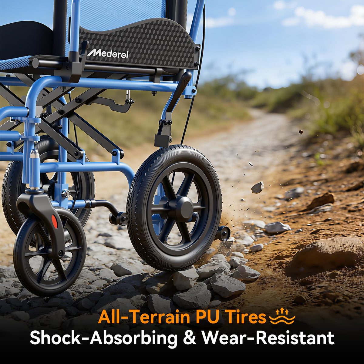 Foldable Transport Wheelchair R3879