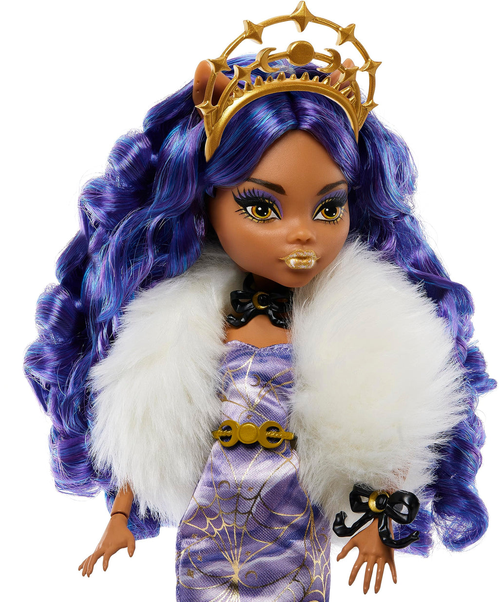Winter Edition Doll in ICY Lavender Gown with Furry Boa & Accessories E702796