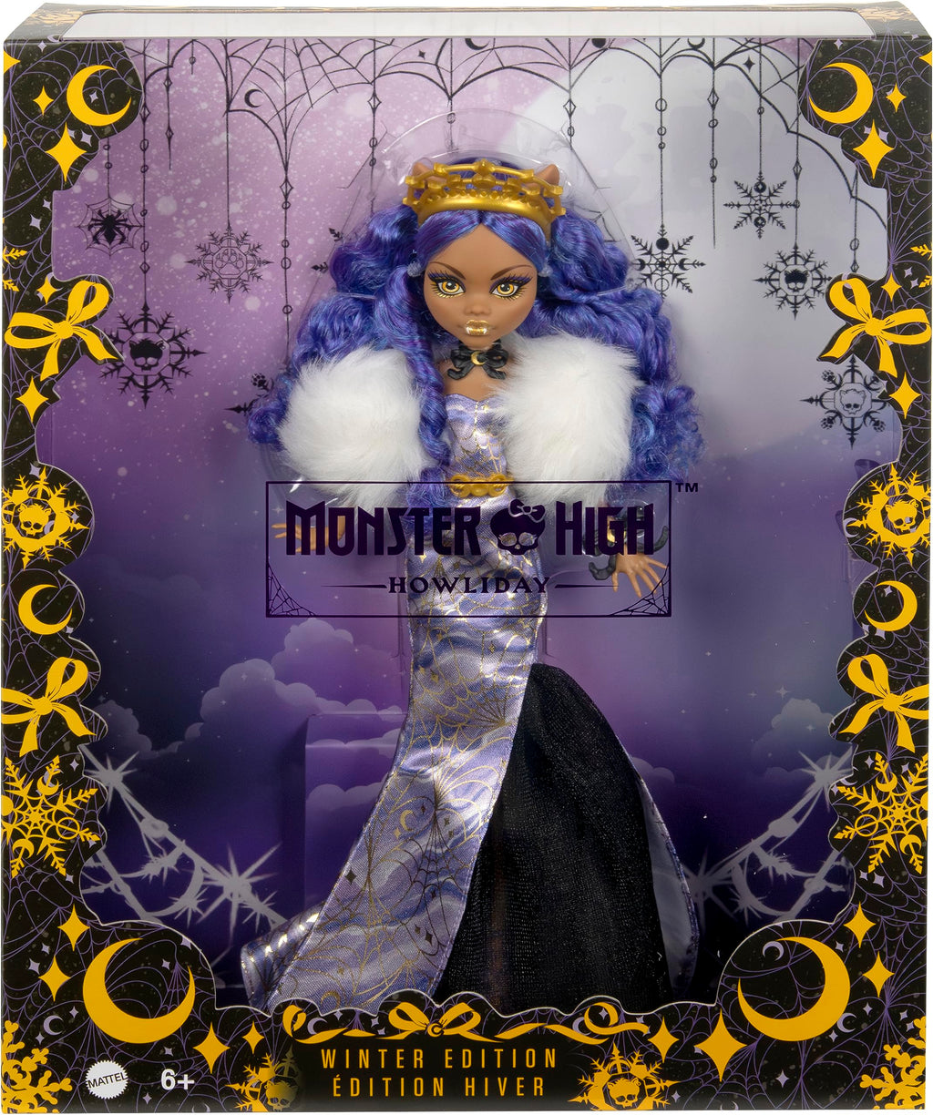 Winter Edition Doll in ICY Lavender Gown with Furry Boa & Accessories E702796