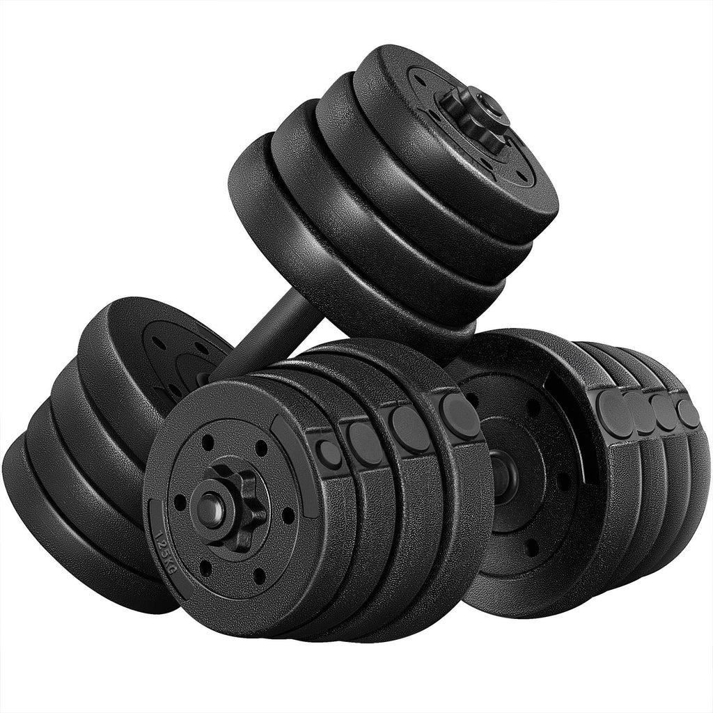 Adjustable Dumbbell Set with Spinlock Collars F114969