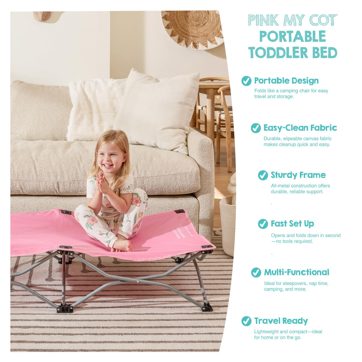 Portable Toddler Cot U548954
