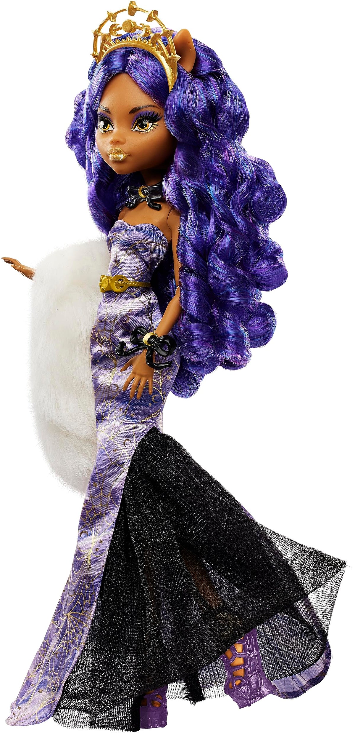 Winter Edition Doll in ICY Lavender Gown with Furry Boa & Accessories E702796